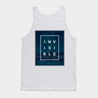 Invisible minimalistic quote Tank Top